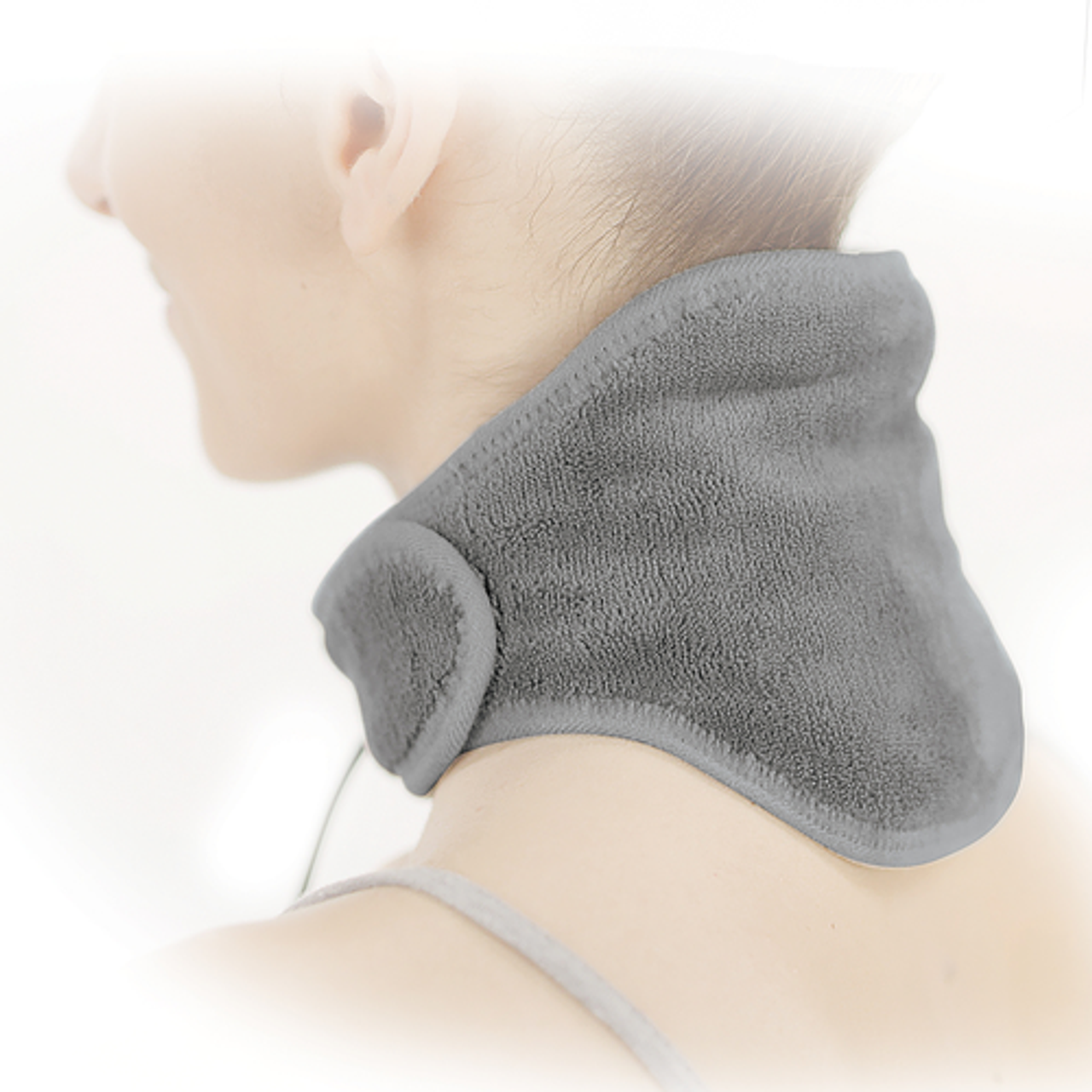 Calming Heat - Massaging Neck Wrap - Grey