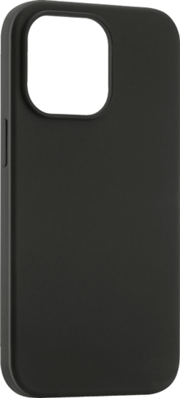 Best Buy essentials™ - Liquid Silicone Case for iPhone 13 Pro - Black