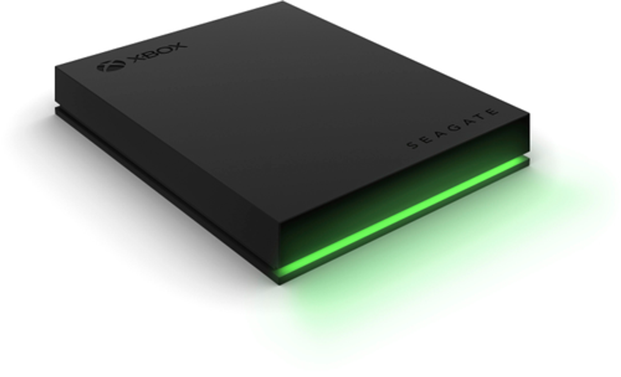 Seagate - Game Drive for Xbox 2TB External USB 3.2 Gen 1 Portable Hard Drive Xbox Certified with Green LED Bar