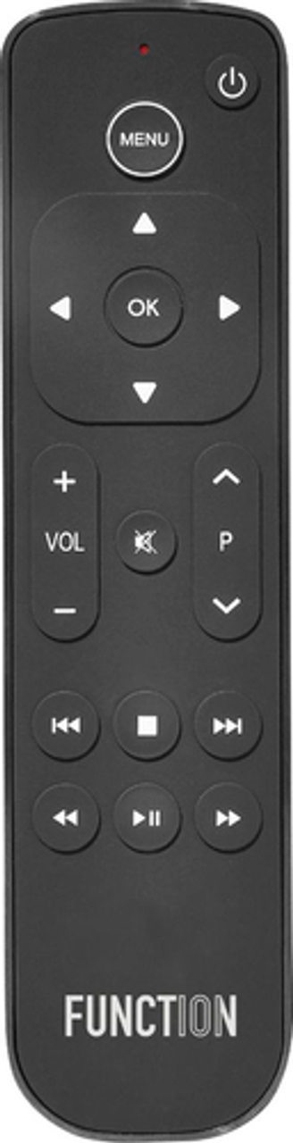 Function 101 - Function101 Button Remote for Apple TV / Apple TV4K - Black