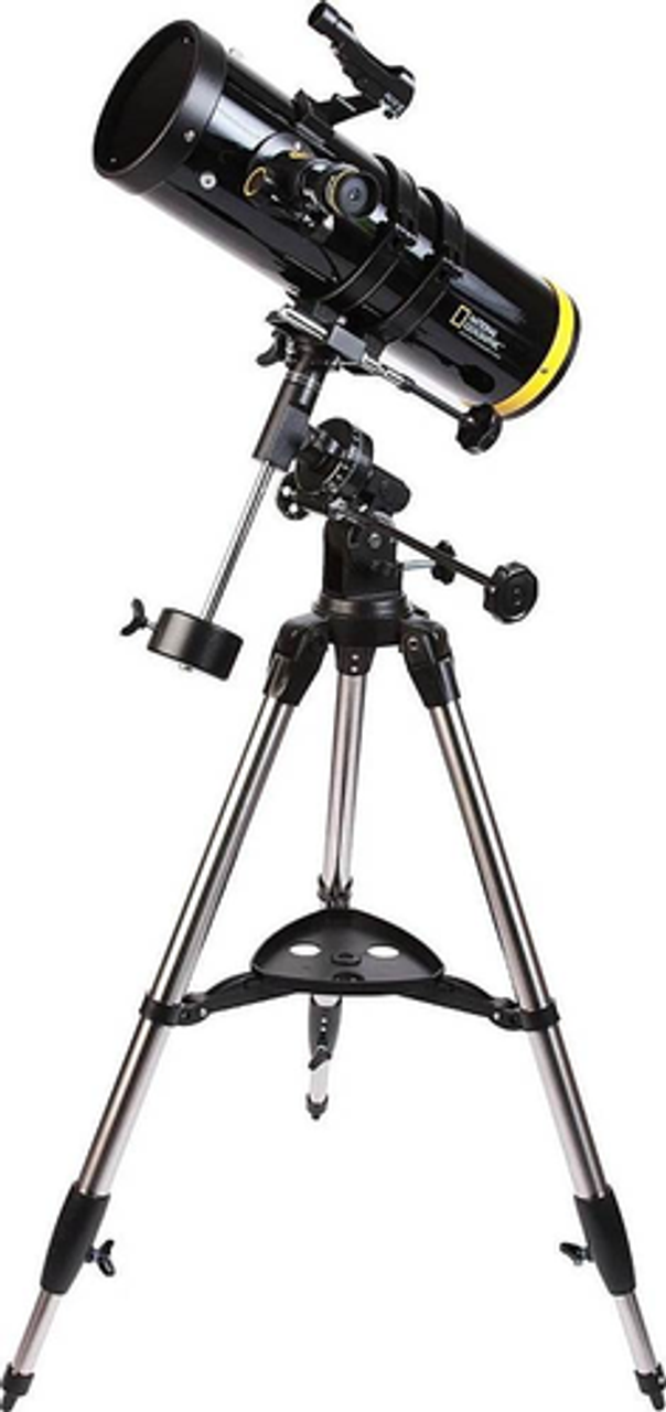 National Geographic - 114mm Achromatic Reflector Telescope with Equatorial Mount