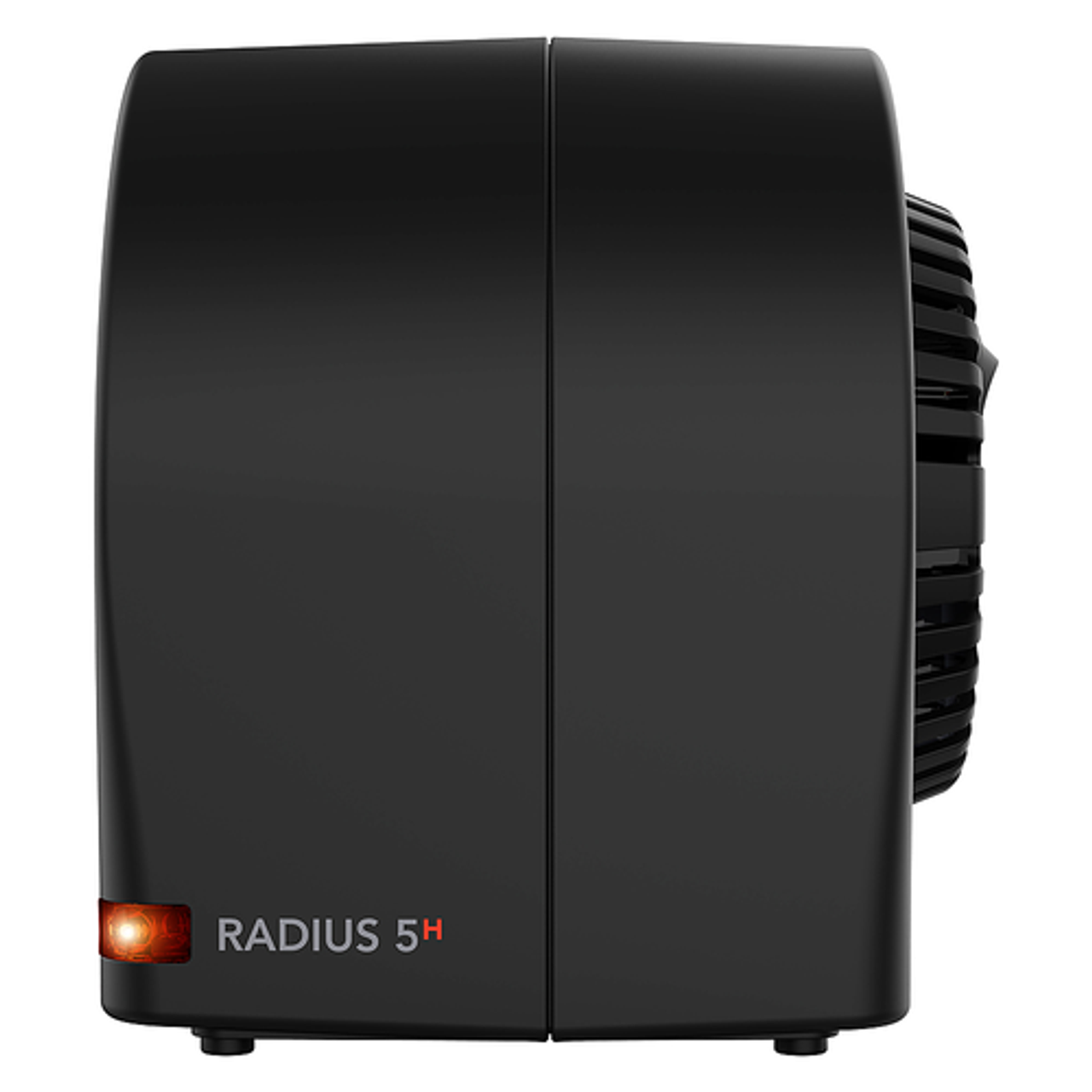 Sharper Image - RADIUS 5H Personal Space Heater - Black