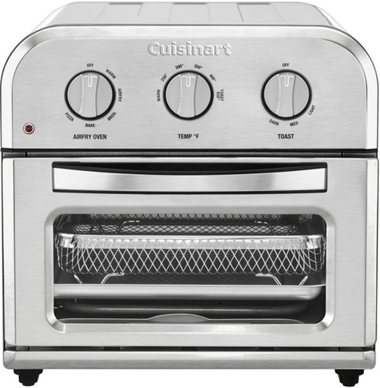 Cuisinart - Compact Airfry Toaster Oven - Stainless Steel