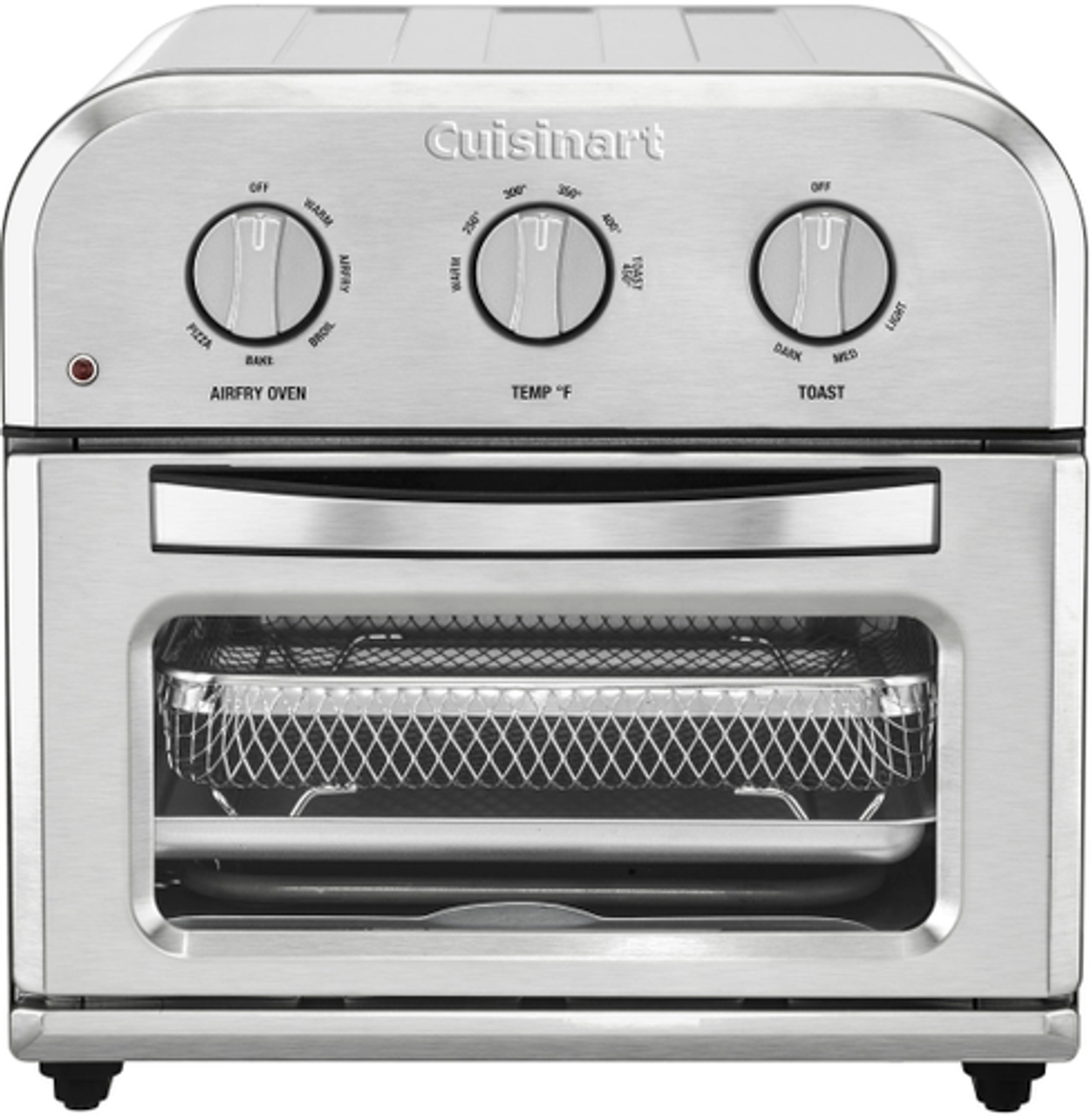 Cuisinart - Compact Airfry Toaster Oven - Stainless Steel