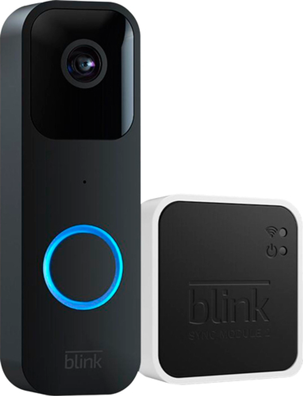 Blink - Video Doorbell with Sync Module 2 - Black