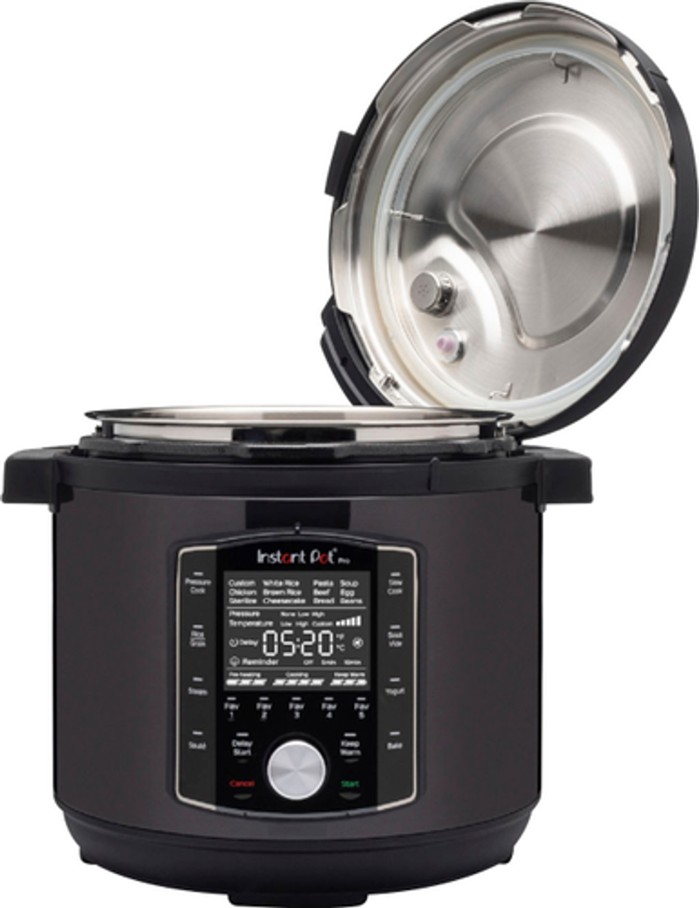 Instant Pot - 8Qt Pro Electric Pressure Cooker - Black