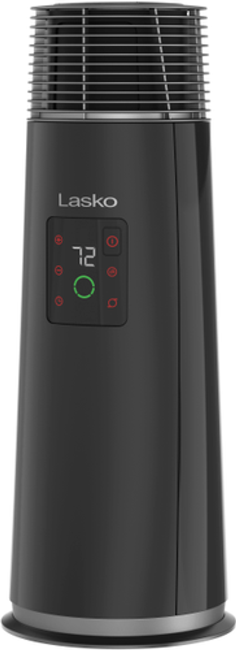 Lasko - 1500 Watt Full Circle Warmth Ceramic Heater with Remote Control - Black