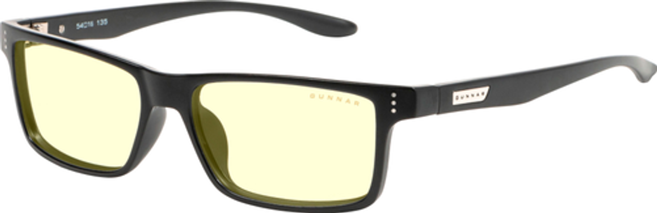 GUNNAR Vertex Reading Glasses - Onyx - Amber