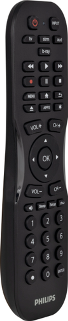 Philips - 4 Device Remote Control - Matte Black