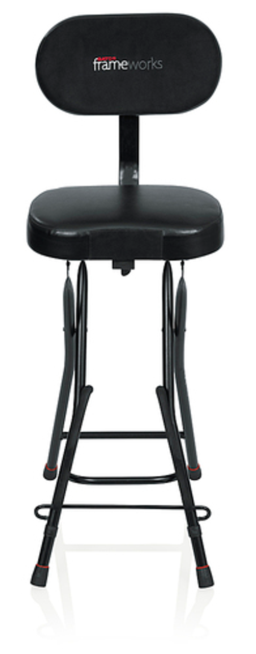 Gator Frameworks - Combo Guitar Seat and Stand - Black