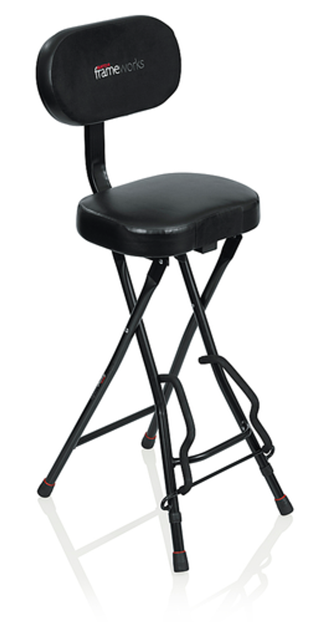 Gator Frameworks - Combo Guitar Seat and Stand - Black