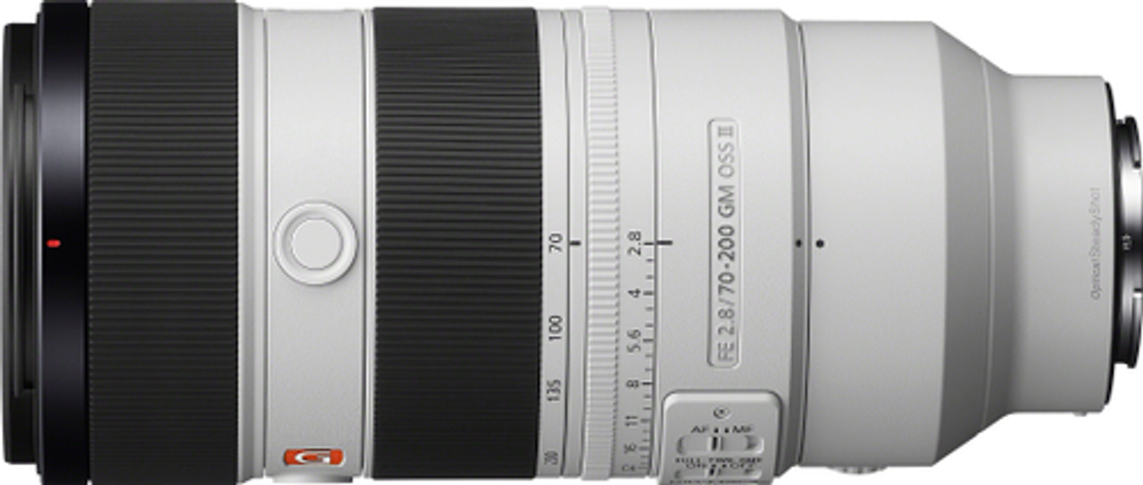 Sony - Alpha FE 70-200mm F2.8 GM OOS II Full-Frame Telephoto Zoom G Master E mount Lens - Black
