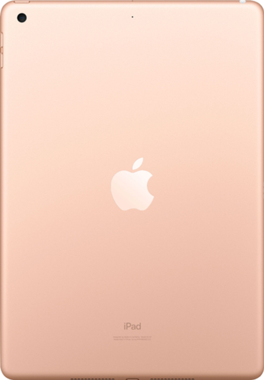 Apple - Geek Squad Certified Refurbished 10.2-Inch iPad - Latest Model - (7th Generation) with Wi-Fi - 32GB - Gold