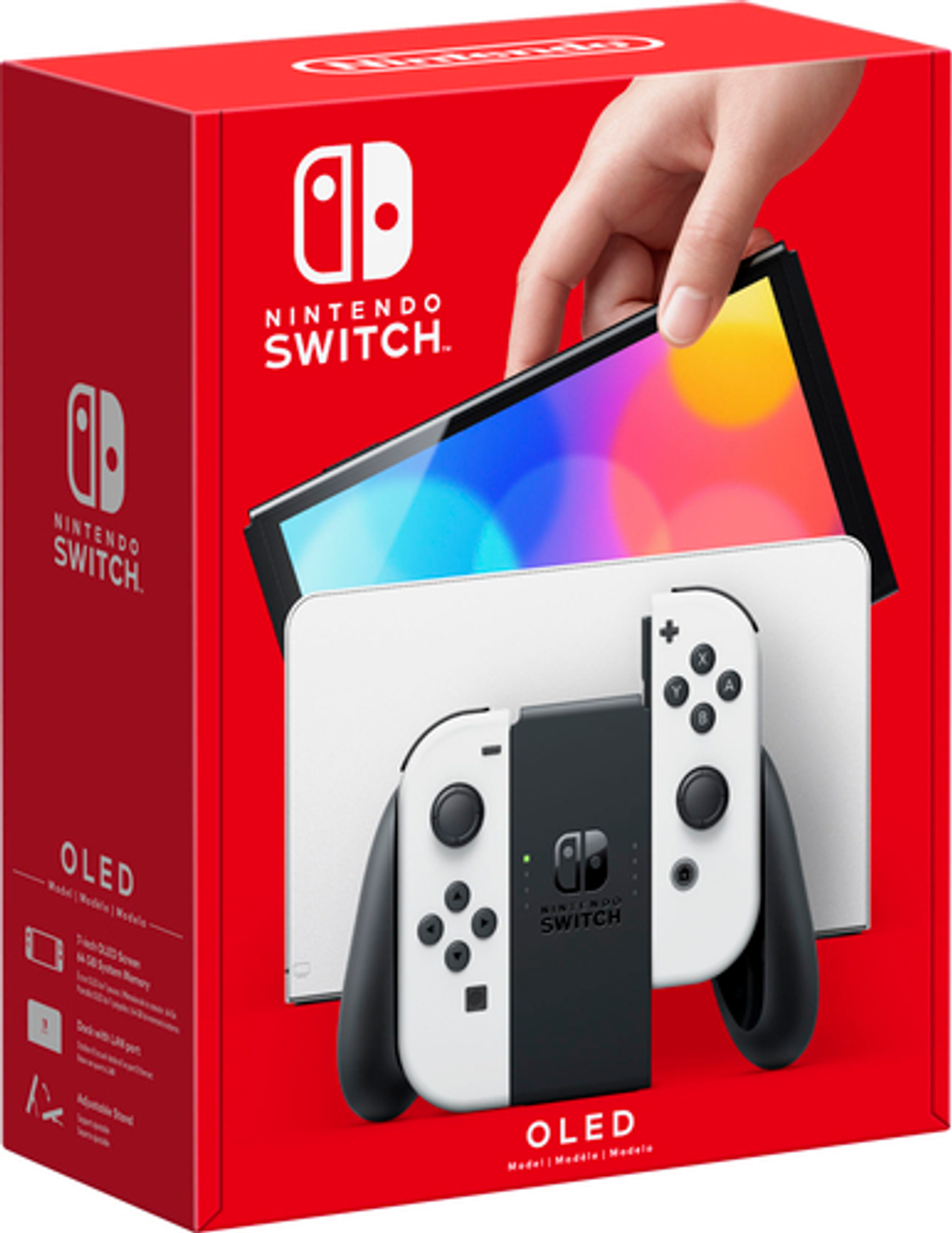 Geek Squad Certified Refurbished Nintendo Switch™ – OLED Model w/ White Joy-Con™