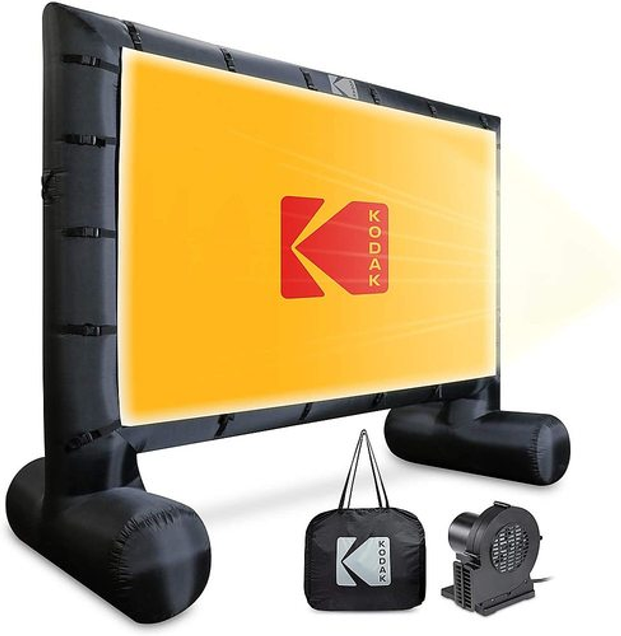 Kodak Inflatable Outdoor Projector Screen - 14.5 Feet - White