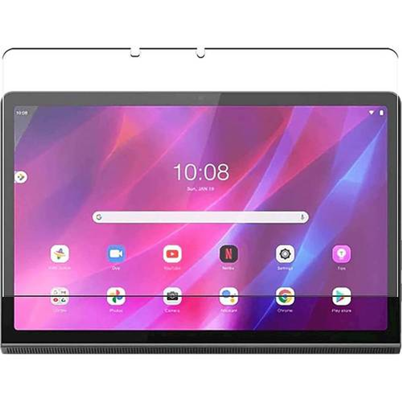 SaharaCase - ZeroDamage Ultra Strong Tempered Glass Screen Protector for Lenovo Yoga Tab 13" - Clear