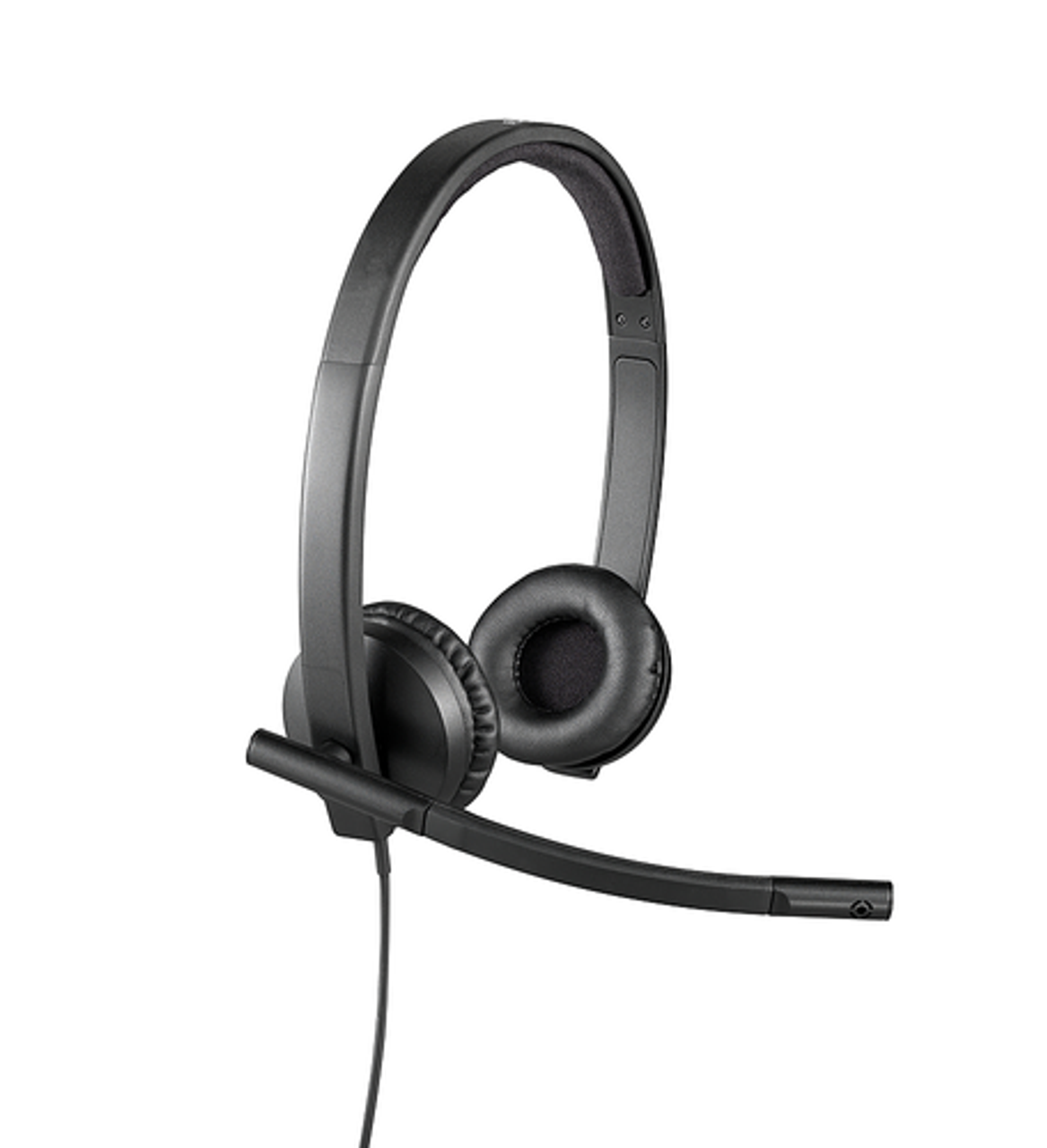 Logitech - H570e Headset Stereo - Black