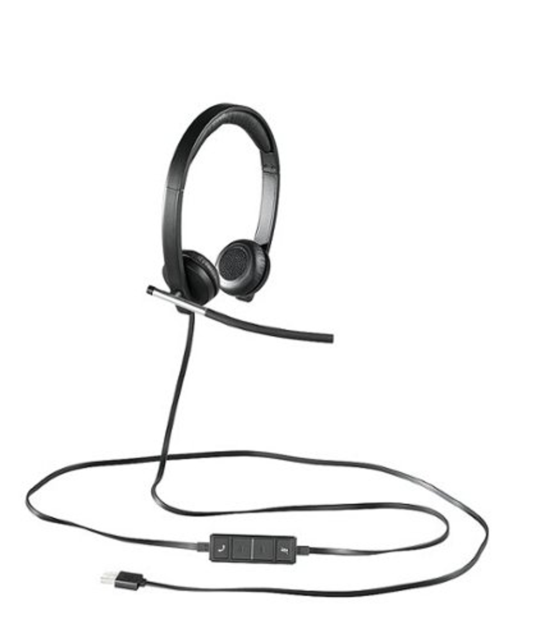 Logitech - H650E Headset Stereo - Black