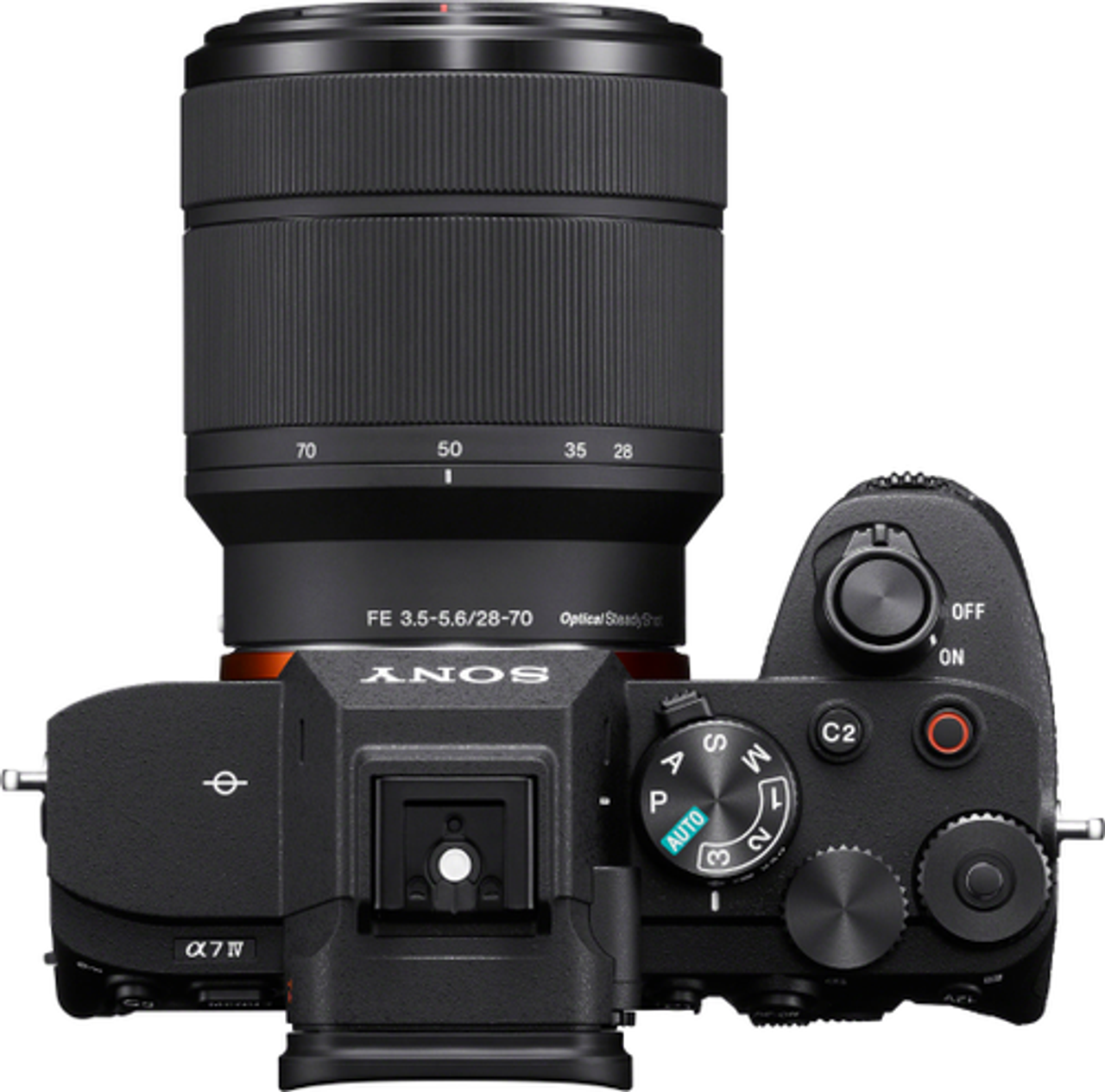 Sony - Alpha 7 IV Full-frame Mirrorless Interchangeable Lens Camera with SEL2870 Lens - Black