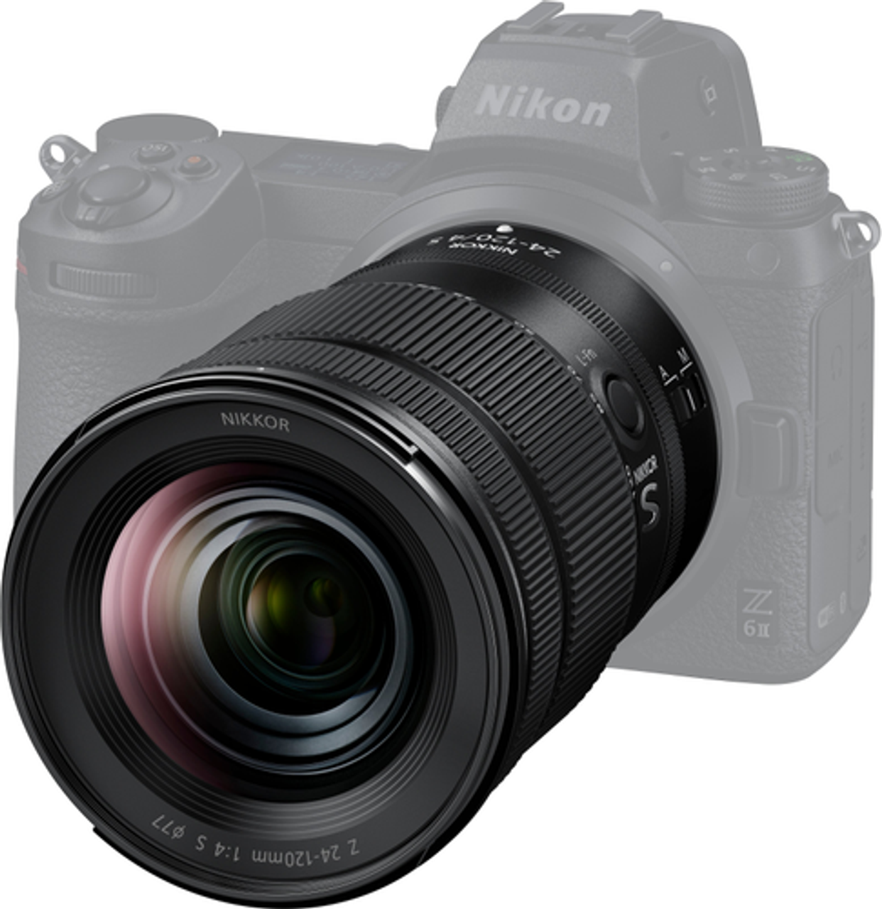 Nikon - NIKKOR Z 24-120mm f/4 S Standard Zoom Lens for Z Series Mirrorless Cameras - Black
