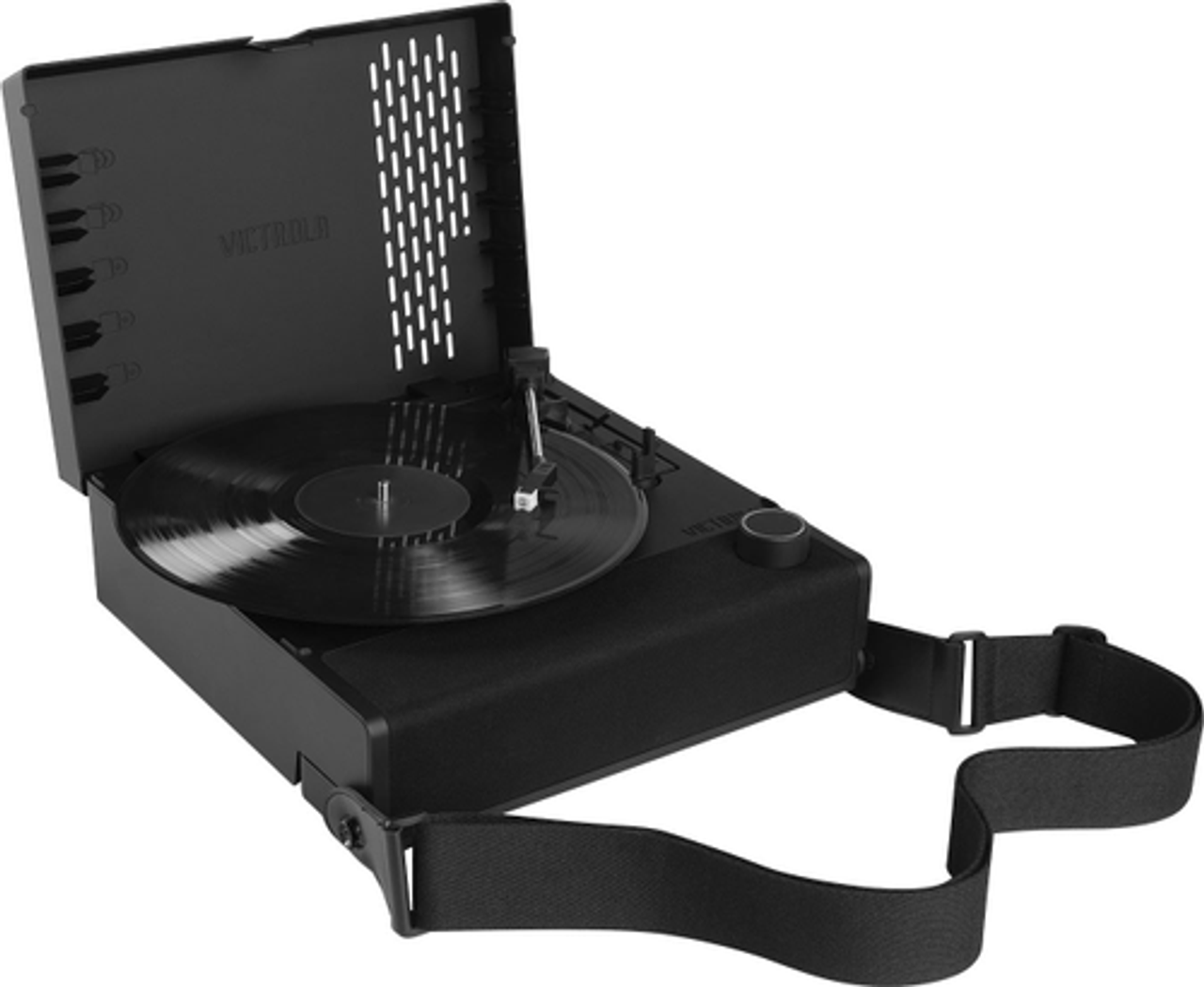 Victrola - Revolution GO Portable Record Player - Black