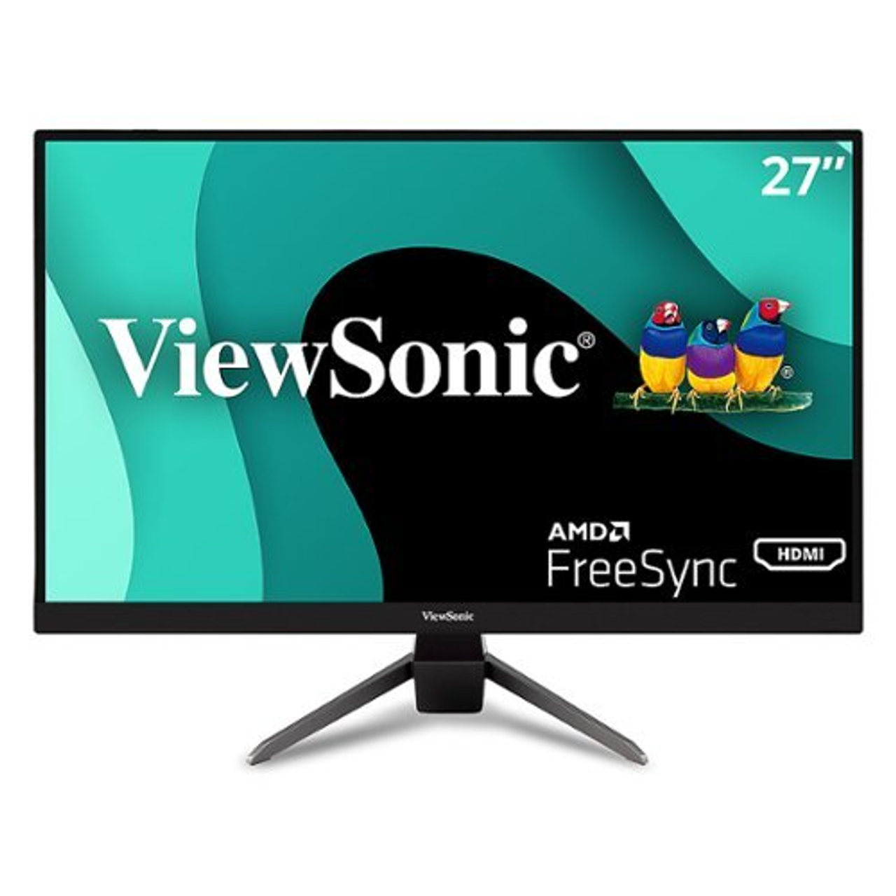 ViewSonic - 27"  MVA Panel  Full HD LED LCD Monitor (HDMI VGA DisplayPort) - Black