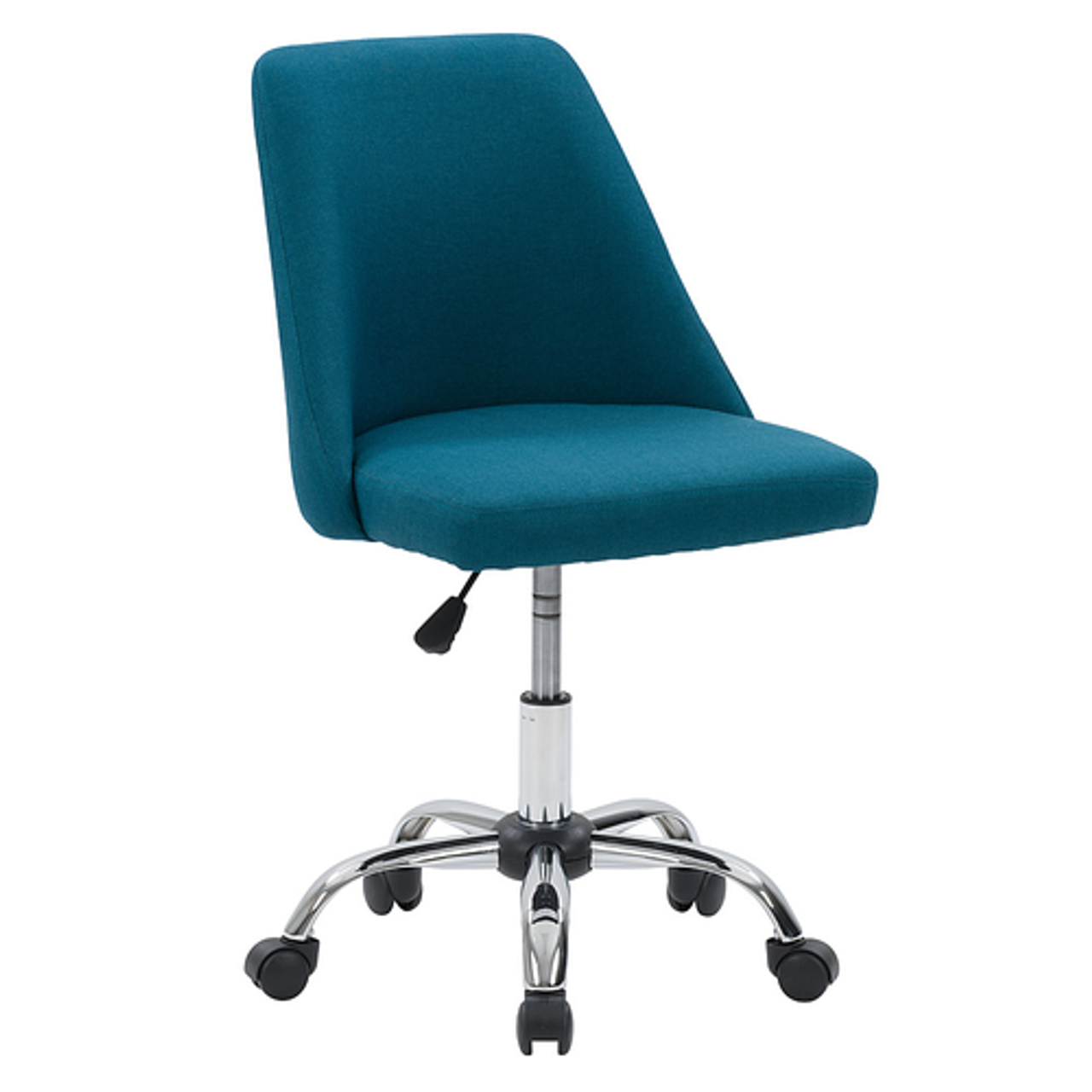 CorLiving Marlowe Upholstered Armless Task Chair - Dark Blue