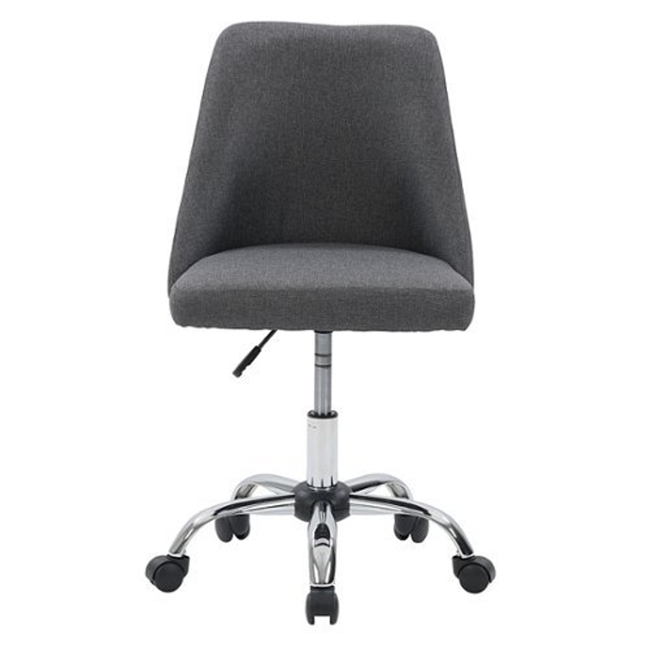 CorLiving Marlowe Upholstered Armless Task Chair - Dark Grey
