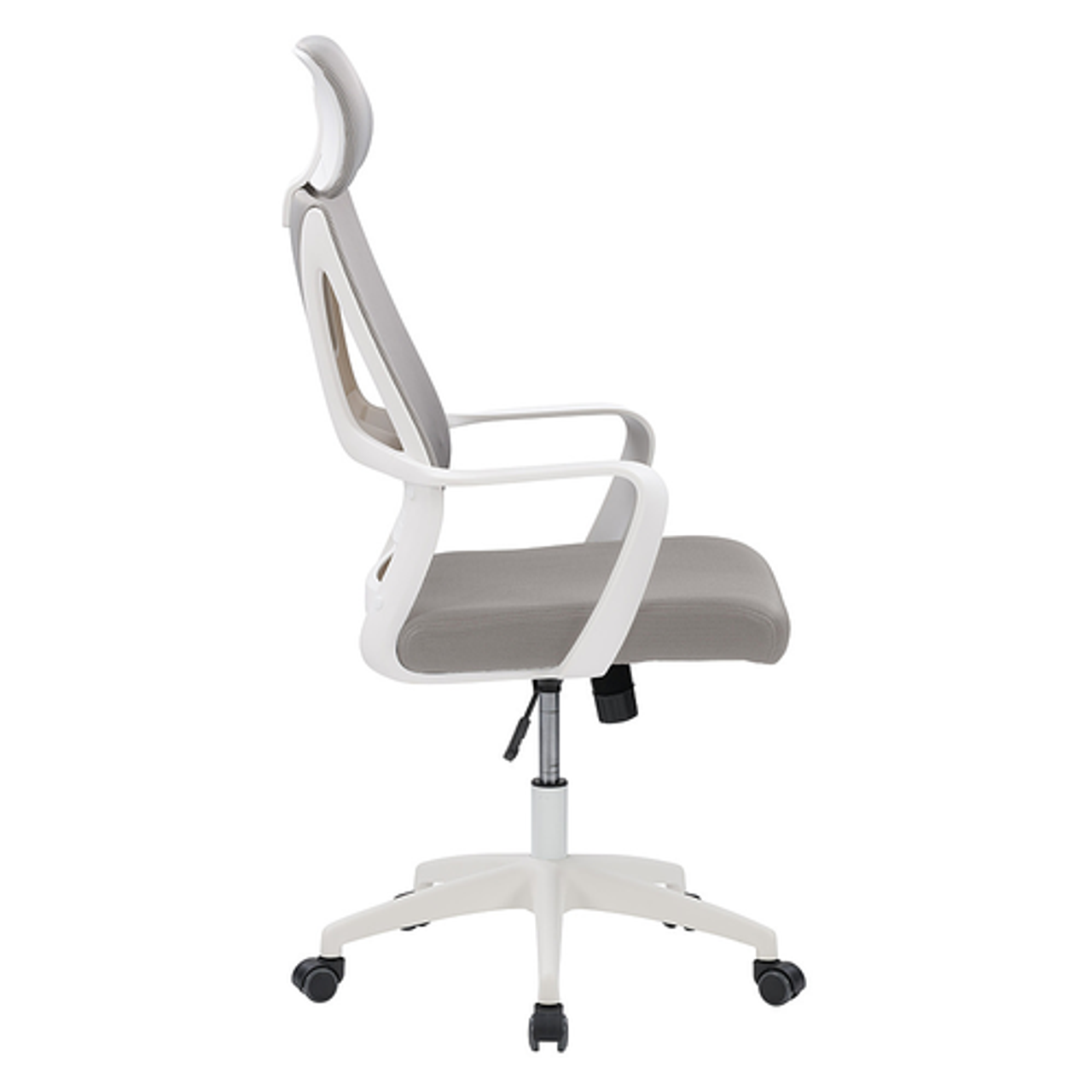 CorLiving Workspace Mesh Back Office Chair - Grey and White