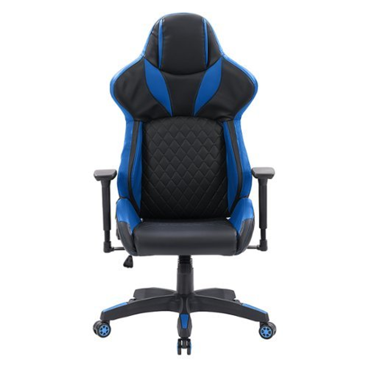 CorLiving Nightshade Gaming Chair - Black and Blue