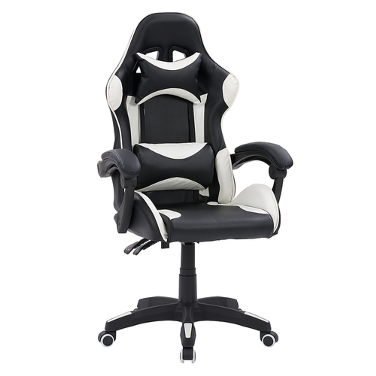 CorLiving Ravagers Gaming Chair in - Black and White