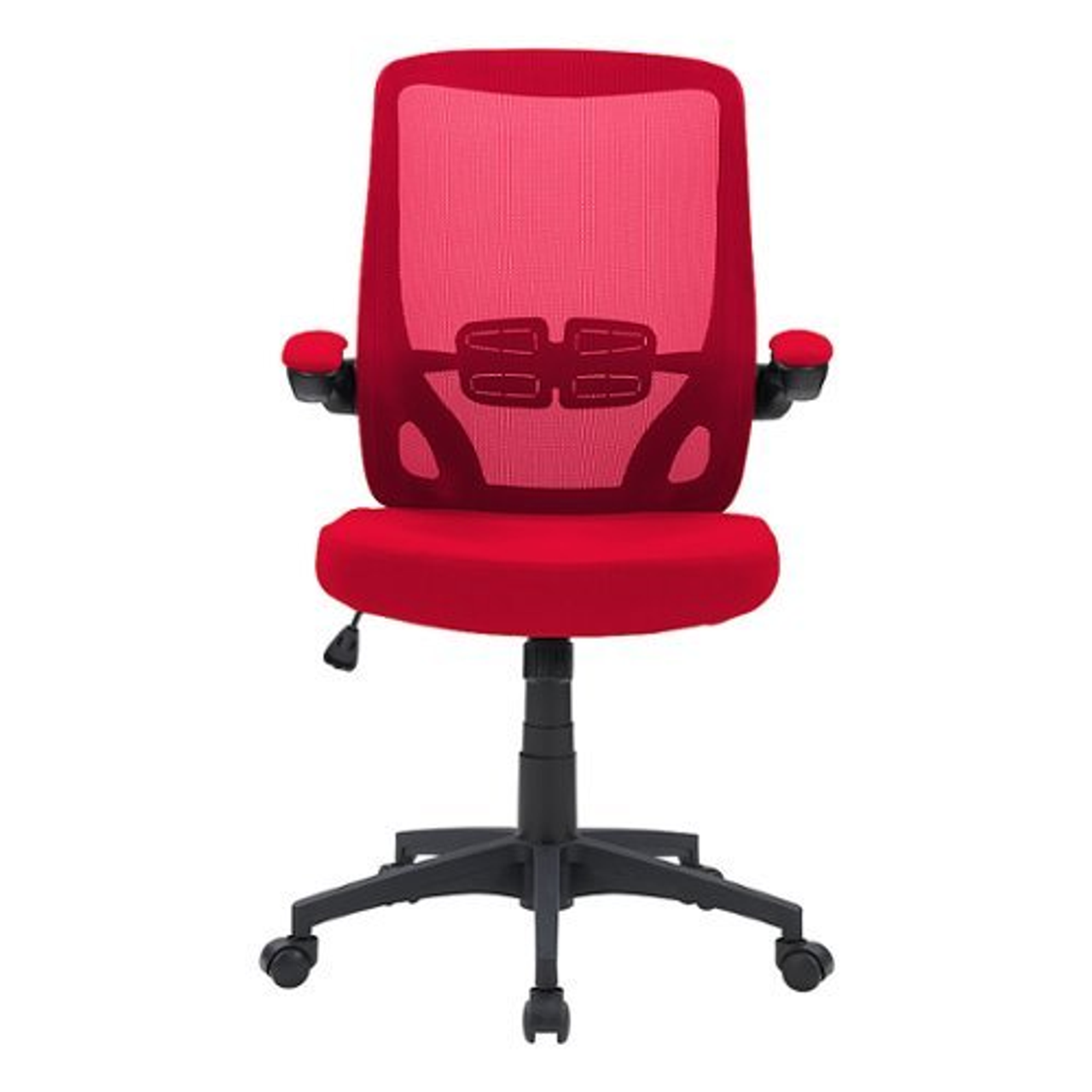 CorLiving Workspace High Mesh Back Office Chair in - Red