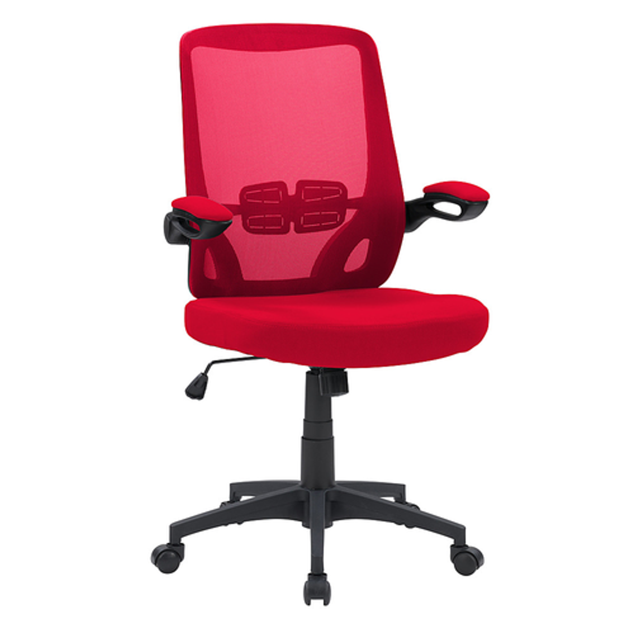 CorLiving Workspace High Mesh Back Office Chair in - Red