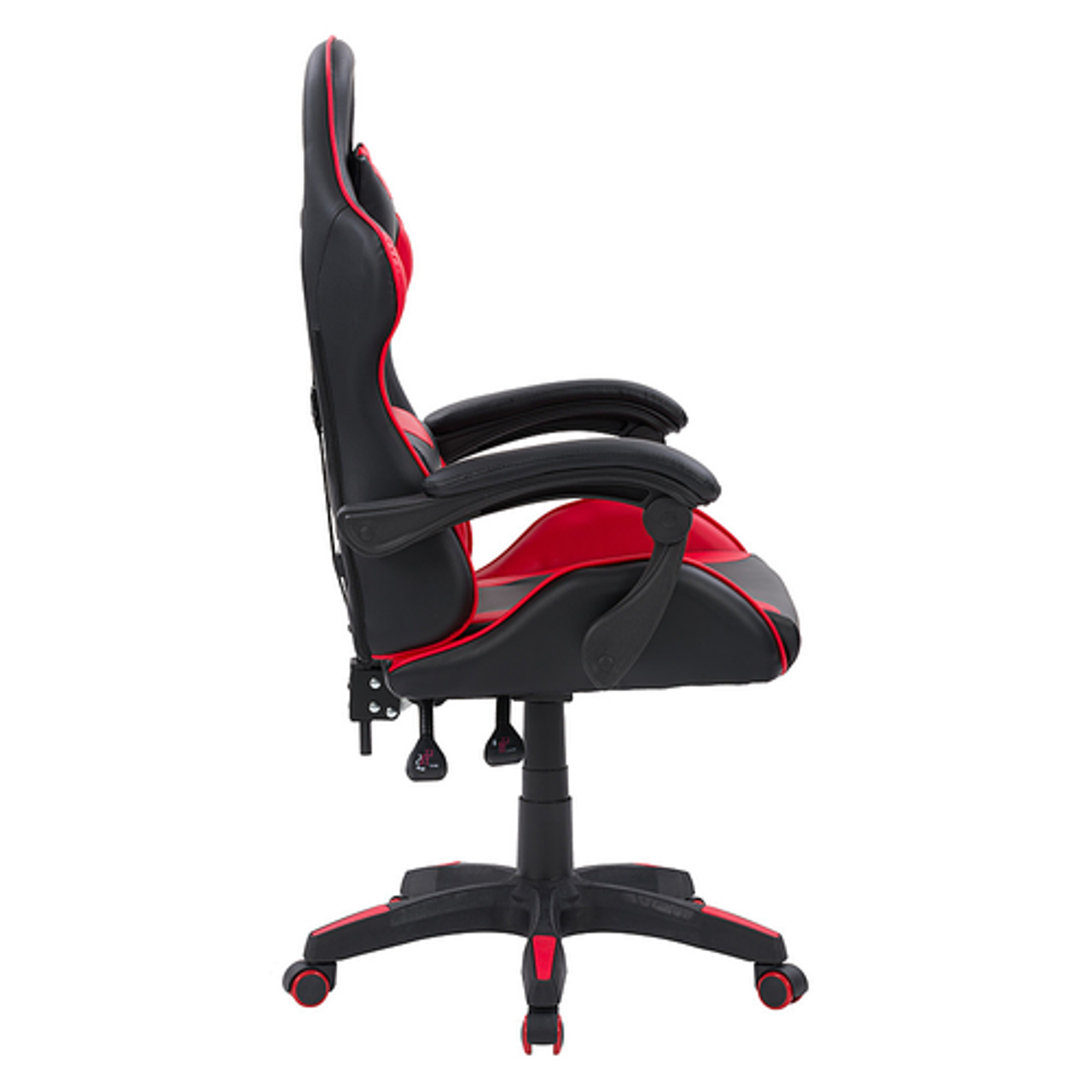 CorLiving Ravagers Gaming Chair in - Black and Red