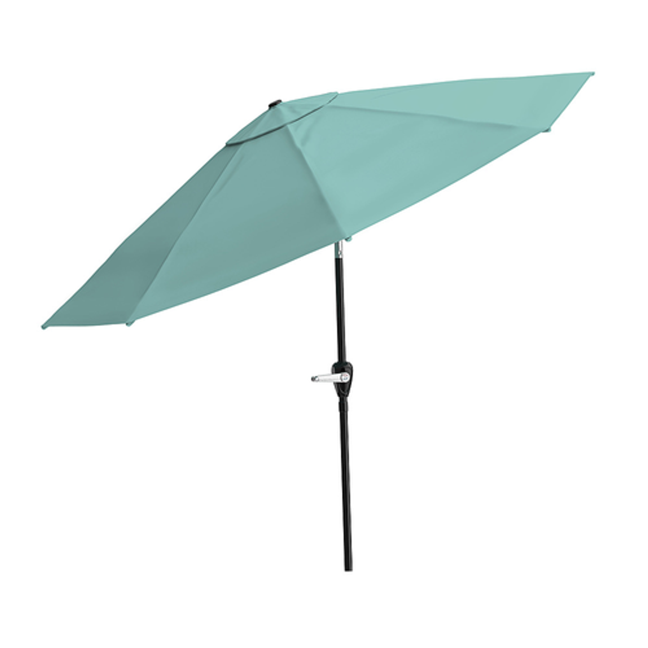 Nature Spring - Patio Umbrella with Auto Tilt – 10 Ft Easy Crank Outdoor Table Umbrella Shade for Deck, Balcony, Backyard (Green) - Dusty Green