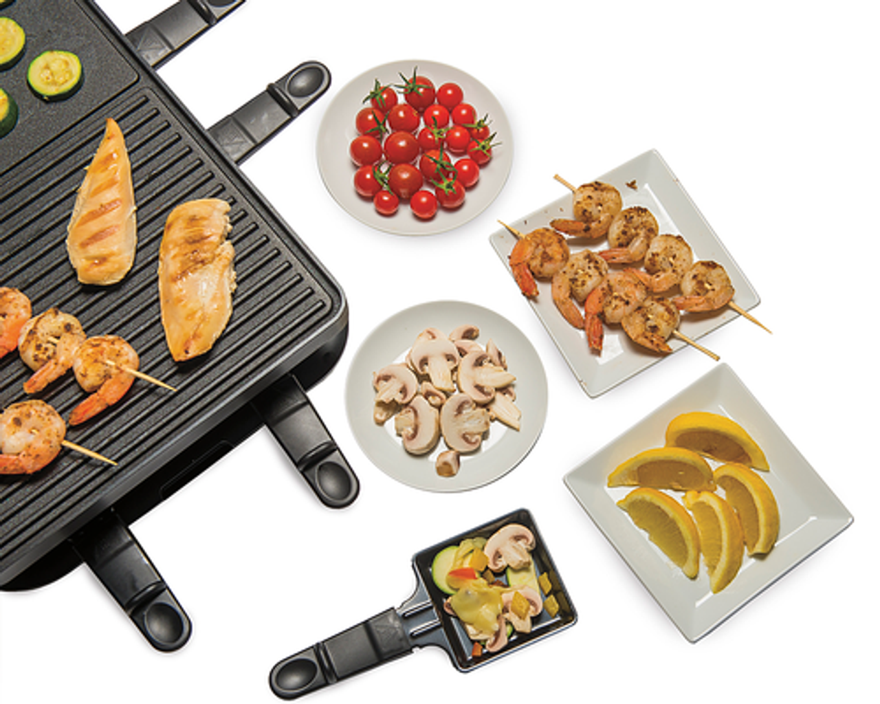 Hamilton Beach Raclette Portable Party Grill - BLACK