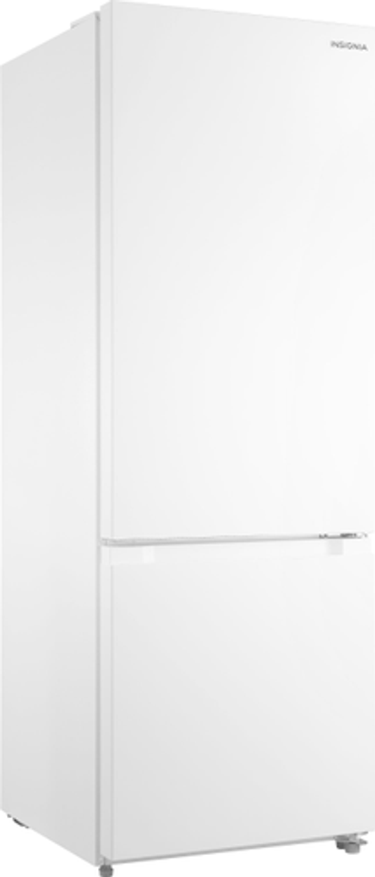 Insignia™ - 10.9 Cu. Ft. Bottom Mount Refrigerator - White