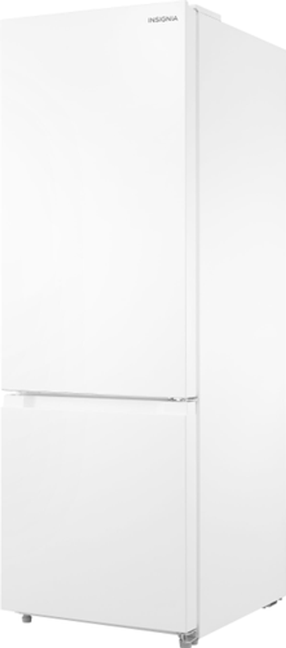 Insignia™ - 10.9 Cu. Ft. Bottom Mount Refrigerator - White