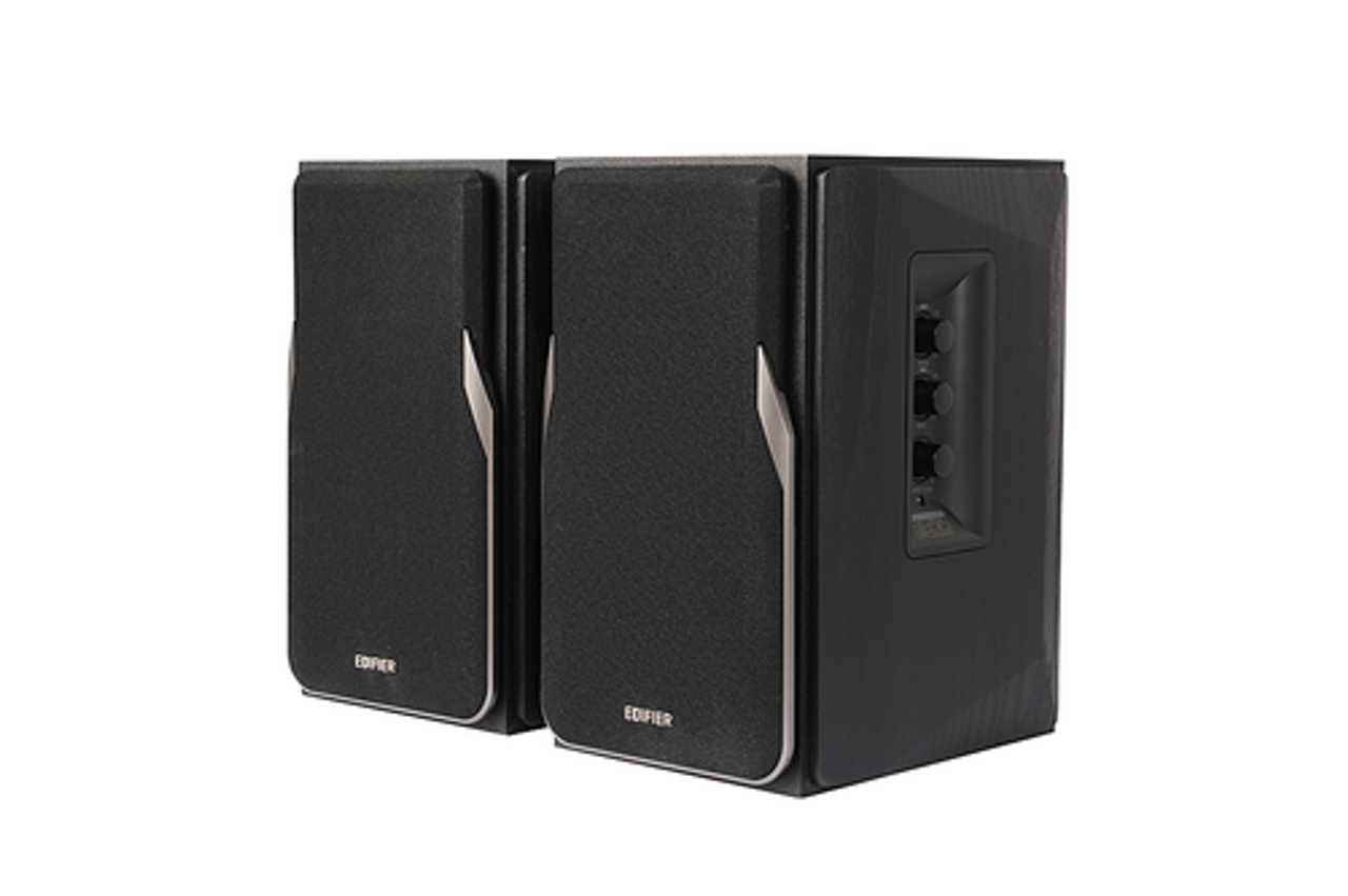 Edifier - R1380DB Active Bookshelf Speakers, Computer Speakers - Bluetooth and Optical Input - 2.0 Studio Monitor Speaker - Black