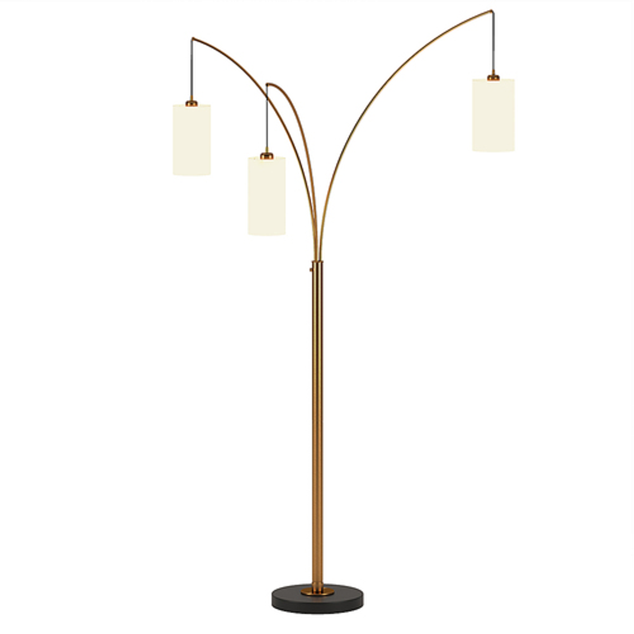 Camden&Wells - Aspen Floor Lamp - Brass/Blackened Bronze