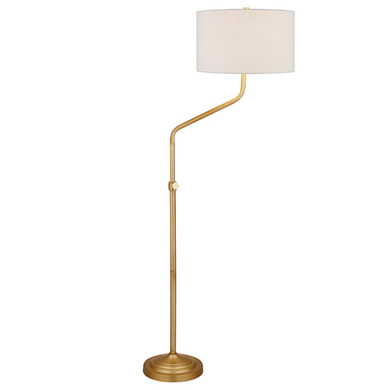 Camden&Wells - Callum Floor Lamp - Brushed Brass