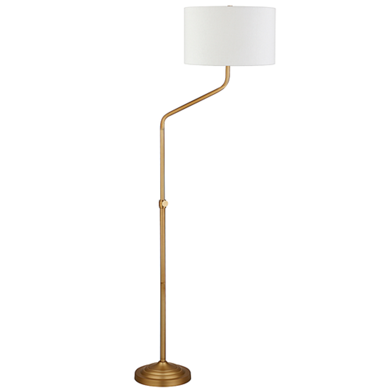 Camden&Wells - Callum Floor Lamp - Brushed Brass