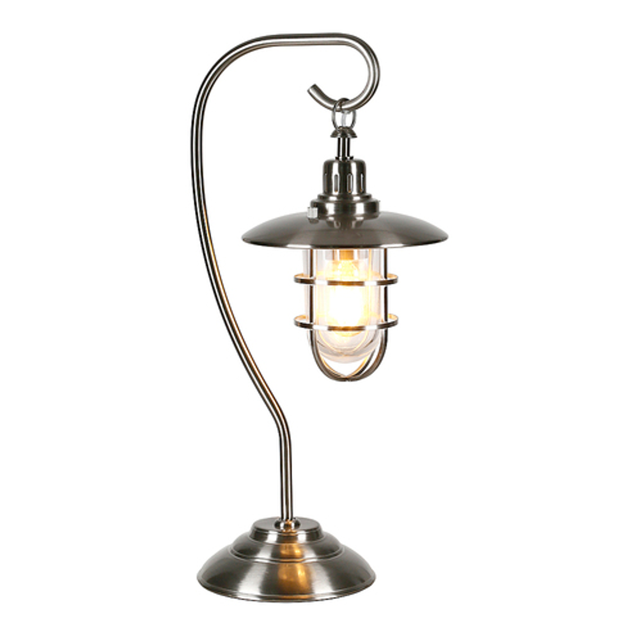 Camden&Wells - Bay Table Lamp - Brushed Nickel