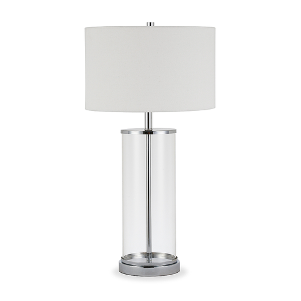 Camden&Wells - Rowan Table Lamp - Clear/Silver