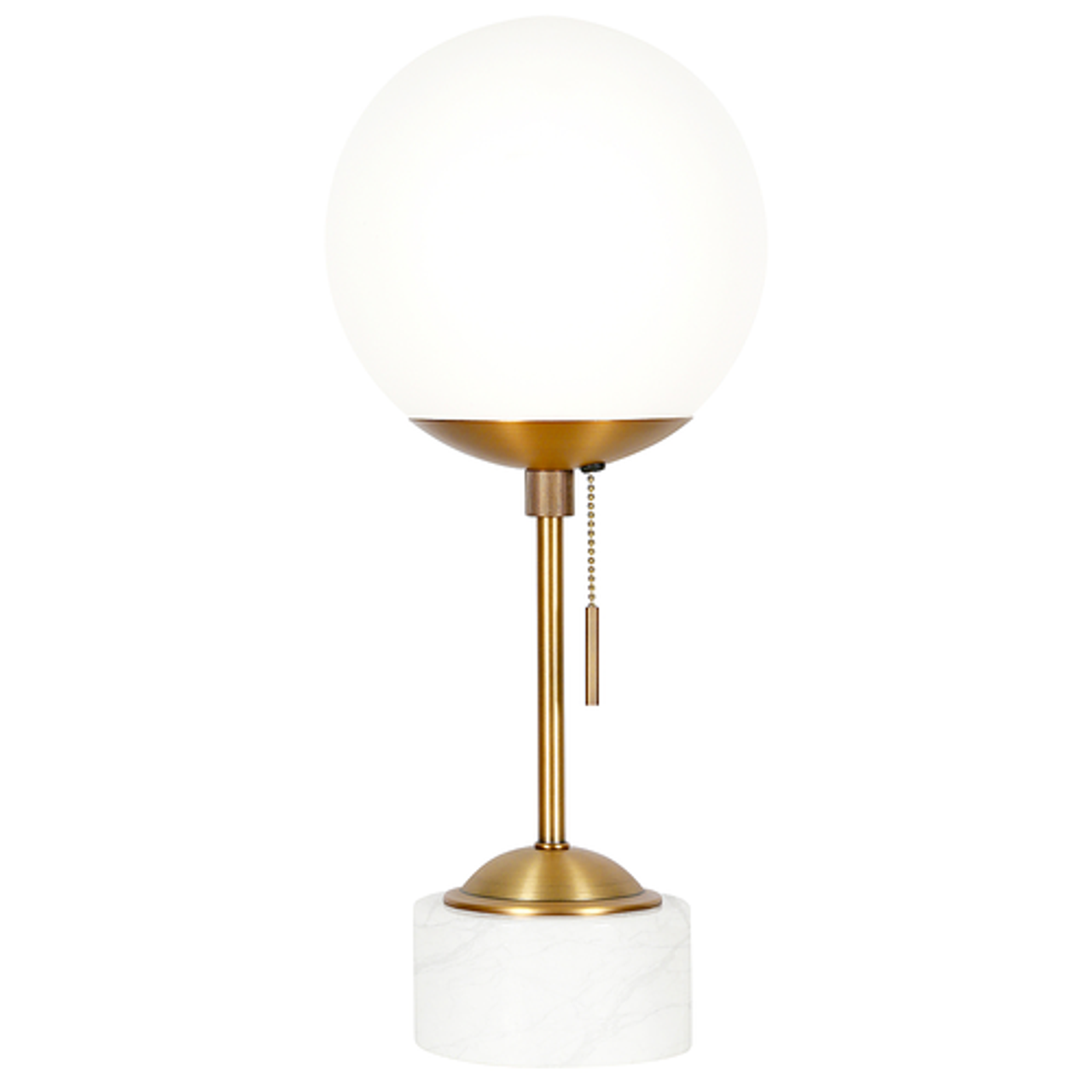 Camden&Wells - Reagan Table Lamp - Gold/White