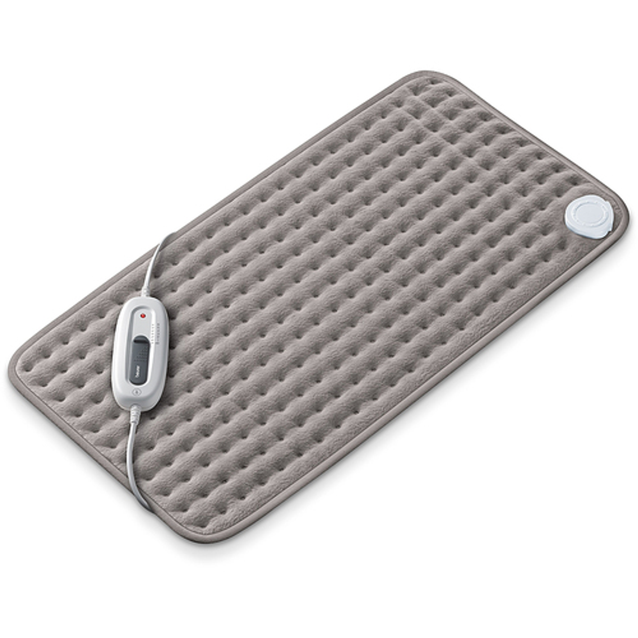 Beurer - Large Ultra-Soft Heating Pad - Light Gray