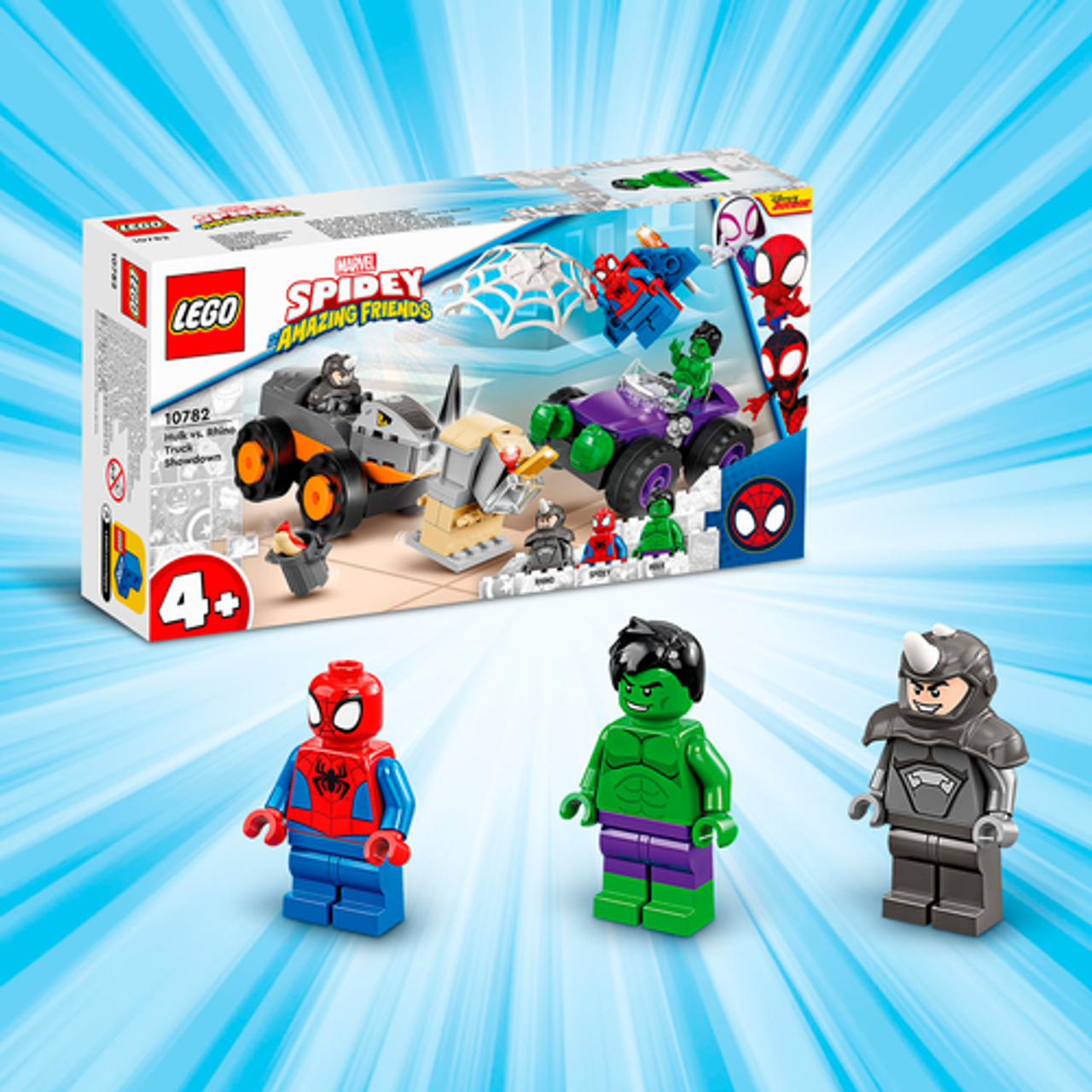 LEGO - Spidey Hulk vs. Rhino Truck Showdown 10782