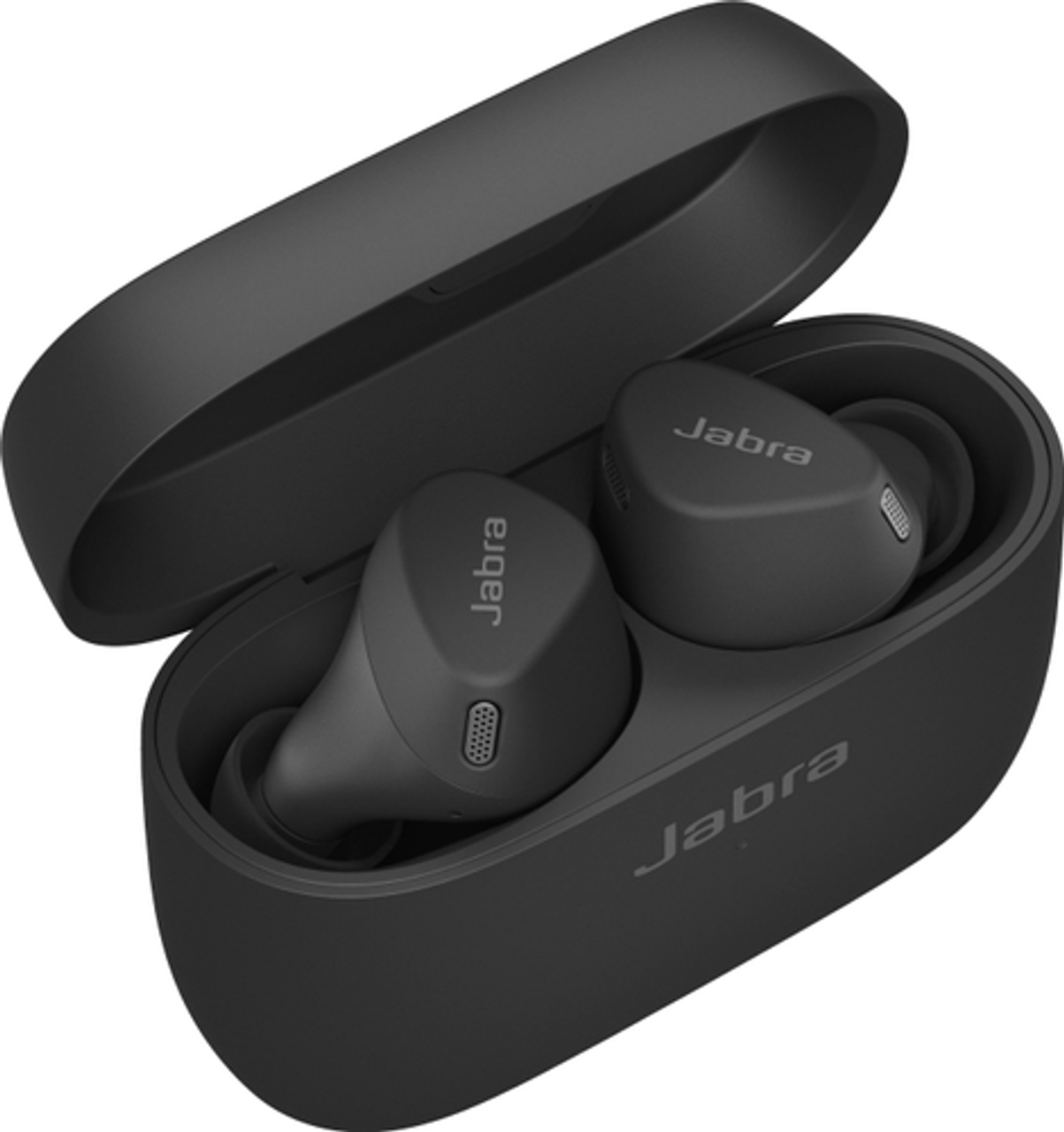 Jabra - Elite 4 Active True Wireless Noise Canceling In-Ear Headphones - Black - Black
