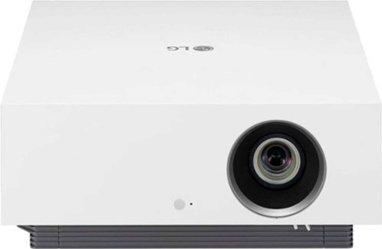 CineBeam Dual Laser Streaming 4K UHD Smart Portable Projector with LG webOS and HDR10 - White