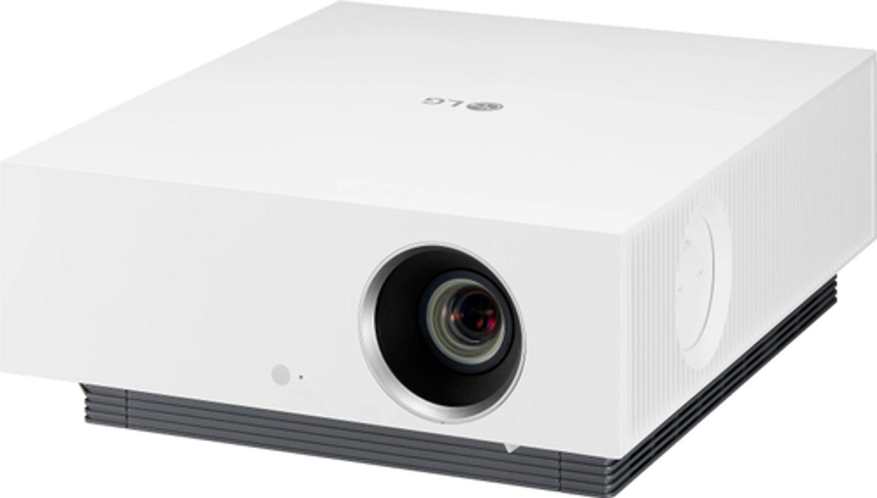 CineBeam Dual Laser Streaming 4K UHD Smart Portable Projector with LG webOS and HDR10 - White